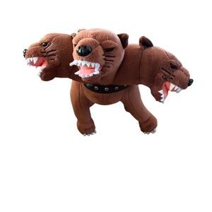 Harry Potter 3 Headed Dog The Noble Collector Plush Stuffed Animal Toy 7”